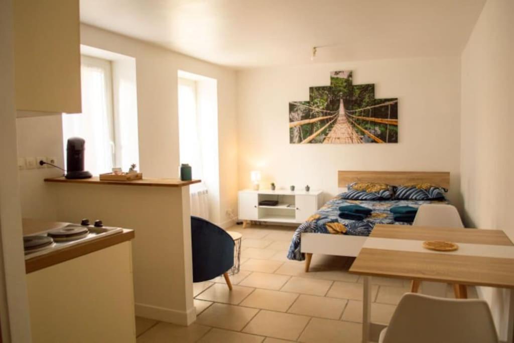 Studio Cosy Tv Wifi Confortable Et Chaleureux Gaillon Exteriör bild